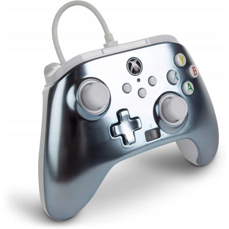 Pad PowerA Enhanced Metallic Ice do Xbox Series X/S, Xbox One, PC Przewodow