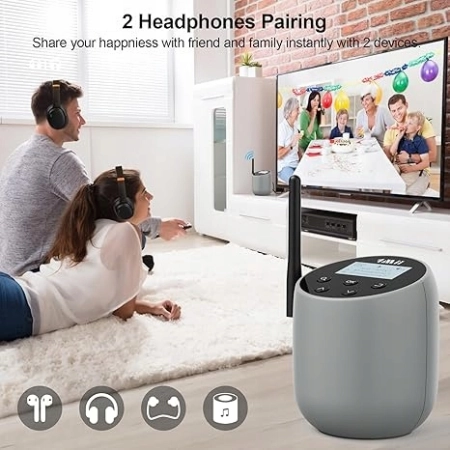 1Mii DS70 Audio Bluetooth Transmiter do telewizora na słuchawki/głośniki