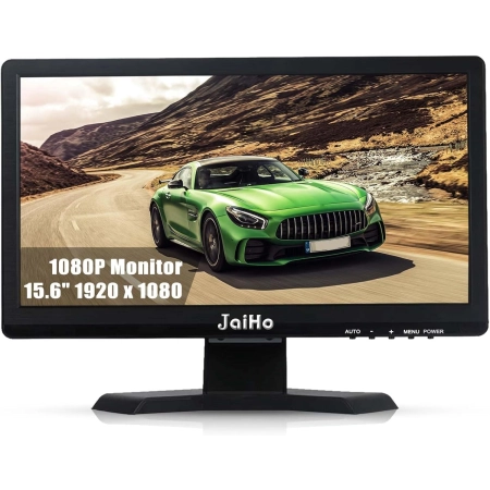 Monitor 15.6" Full HD 1920x1080 LED HDMI VESA 75 JaiHo JH1257 PC Laptop CCT