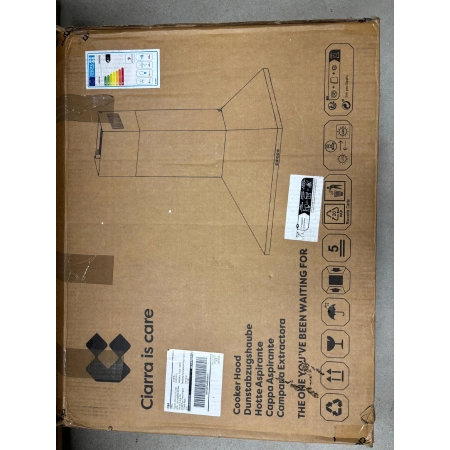 CIARRA CBCS6201 A++ okap kuchenny 60 cm piramida obieg powietrza 370 m³/h