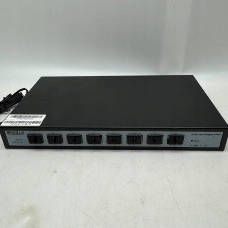 SODOLA 8portowy 10G przełącznik zarządzany przez sieć 8 portów SFP+10G M201