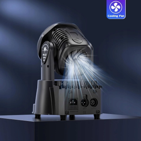 Oświetlenie Sceniczne Ruchoma głowica Światła LED 70W RGBW DMX