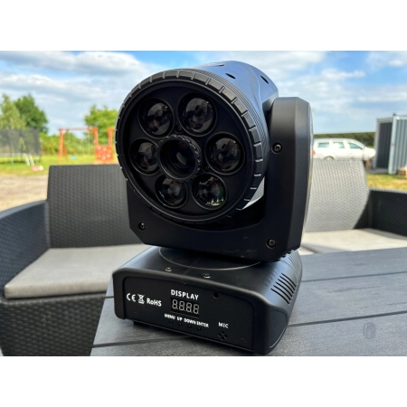 Głowa ruchoma UKING ZQ02235 BeeEye RGBW DMX512 120W
