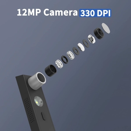 Przenośny skaner dokumentów CZUR Lens 1200 Pro, 12MP, 330DPI, 60stron/,im