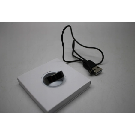 Smart Ring Czarny 9# Inteligentny Pierścień Sport Kroki Kalorie Tętno Sen