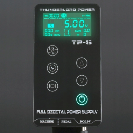 Thunderlord Power TP-5 Wielofunkcyjny zasilacz do maszynki do tatuażu