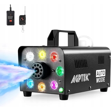 Wytwornica dymu MASZYNA WYTWORNICA DYMIARKA MOCNA 0,3l 500W Piloty LED