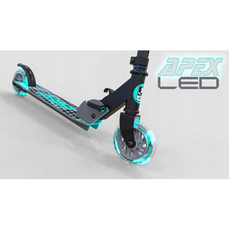 Hulajnoga dla dzieci YVOLUTION Neon Apex Szary