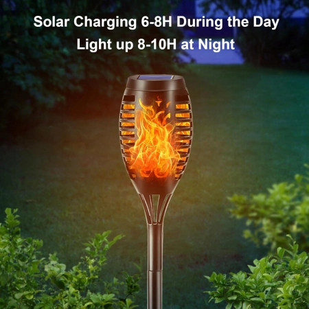 Lampa solarna LED ciepła biel wodoodporna 6szt do ogrodu tarasu balkonu
