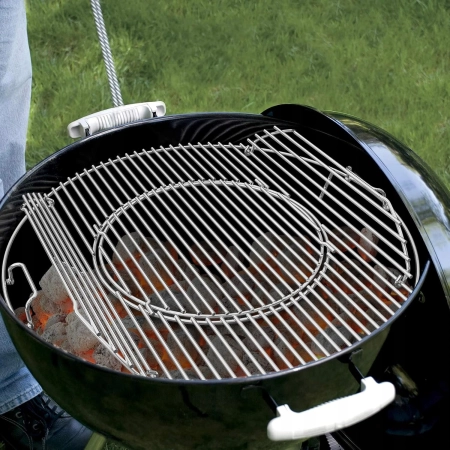 Onlyfire Otwierany Ruszt Do Grilla Weber 57 cm STALOWY ruszt do grilla