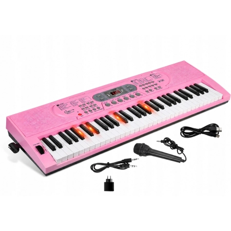 Klawiatura fortepianowa Hricane BD-669, 61 klawiszy, elektroniczna KEYBOARD
