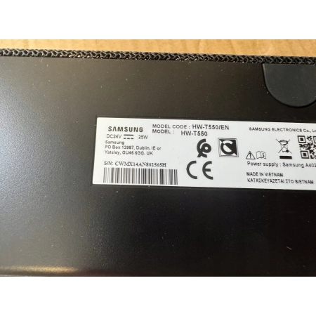 SOUNDBAR SAMSUNG HW-T550 + SUBWOOFER