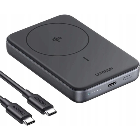 UGREEN Powerbank Magnetyczny Indukcyjny 10000mAh MagSafe 30W + Kabel USB-C