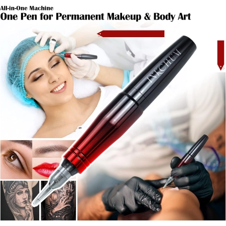 Maszynka do tatuażu INKCHUM rotacyjny Zestaw do makijażu microblading QV