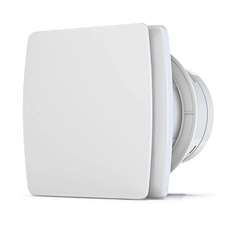 XIIW Cichy Wentylator łazienkowy Wyciągowy 100 mm 12W 95m³/h Sensor wilgoci