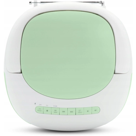MOOOV Przenośny odtwarzacz CD Radio FM Bluetooth - Boombox Stereo MP3