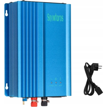 Snowtaros Falownik solarny 500 W, DC16 V-28 V, MPPT czysty sinus AC 230 V