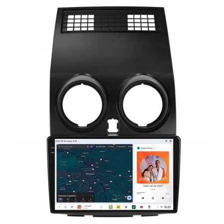 NISSAN QASHQAI Radio nawigacja Android CarPlay 6GB RAM 128GB Zamiennik