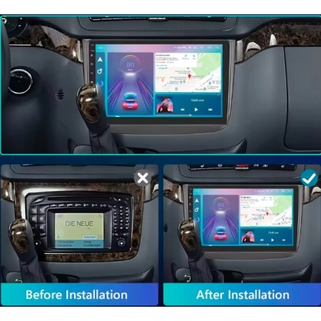 RADIO ANDROID NAWIGACJA Mercedes-BENZ Vito 2003-2010 (2+64GB)