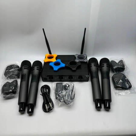 TONOR TW360 System Mikrofonów Bezprzewodowych, 4 mikrofony
