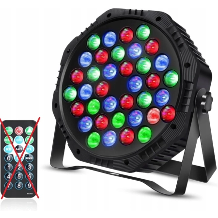 Lampa Oświetlenie Sceniczne Reflektor RGB 36 Diod LED Dmx512 LSPA32RC BEZ P