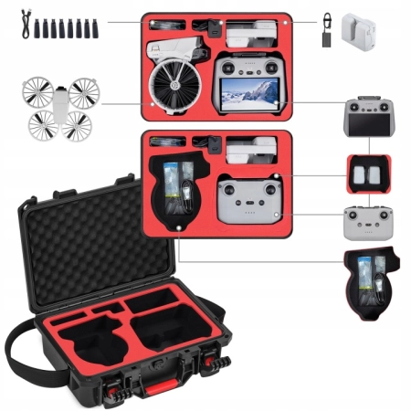Wodoodporna torba transportowa walizka STARTRC do DJI Flip Fly More Combo