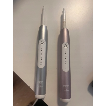 Zestaw 2 szczoteczek Oral-B Pulsonic Slim Luxe 4900 Rose Gold/Platinium