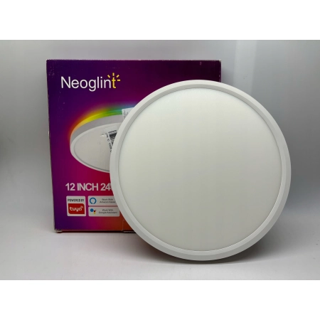 Plafon ścienny sufitowy LED 24W 2400LM zmieniająca kolor oprawa RGB NEOGLIN