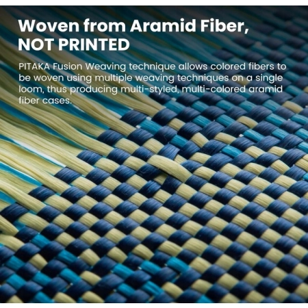 Pitaka Ultra-Slim Case Milky Way Galaxy - Etui aramidowe iPhone 16 Pro Max
