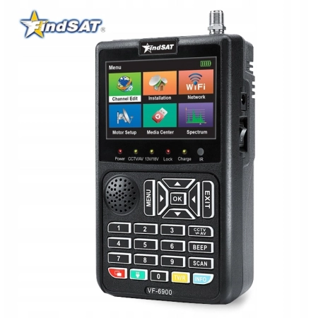 Miernik SATELITARNY DVB-S2X FindSAT VF-6900