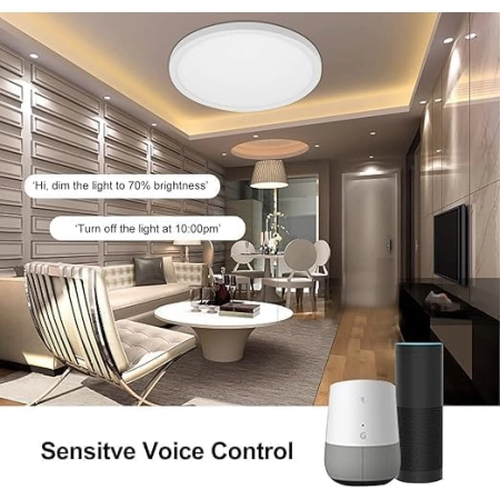Plafon ścienny sufitowy LED 24W 2400LM zmieniająca kolor oprawa RGB NEOGLIN