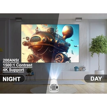 PROJEKTOR Magcubic HY 300 PRO Szary 4k Android 11 WiFi Sklep PLAY