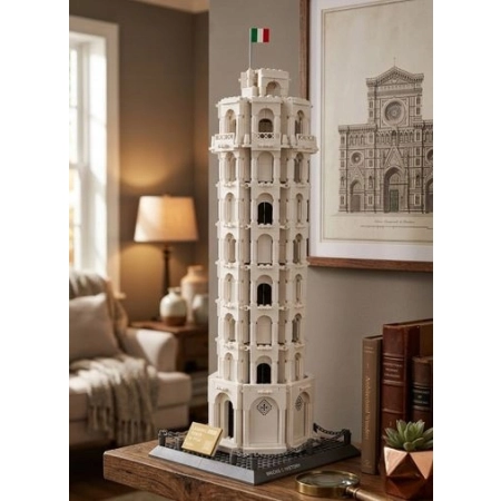 KLOCKI ARCHITEKTURA KRZYWA WIEŻA W PIZIE, WŁOCHY, ITALY, WANGE 5214