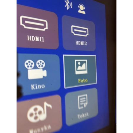 Projektor LCD AKATUO XR21 biały z wadą