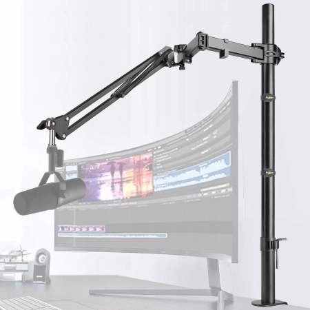 FRGYEE NB-68 Ramię mikrofonu, stojak do Shure SM7B, Blue Yeti, HyperX