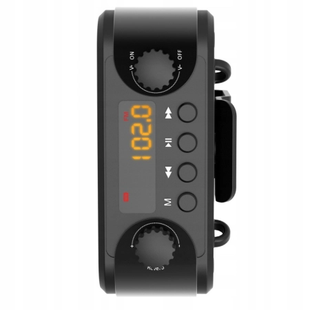 Głośnik przenośny Giecy G300 czarny 30 W Bluetooth akumulatorowy