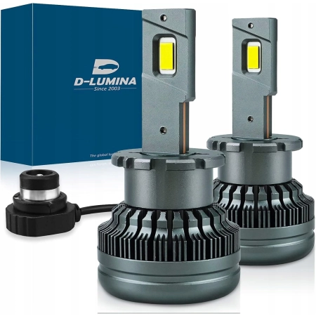 D-Lumina D2S LED Samochodowe żarówki LED Canbus 90W 18000LM 4300K Plug and