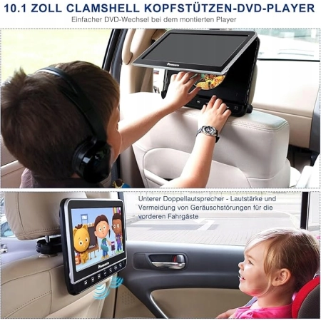 NAVISKAUTO BN1094B 11,2''system rozrywki multimedialnej odtwarzacz DVD
