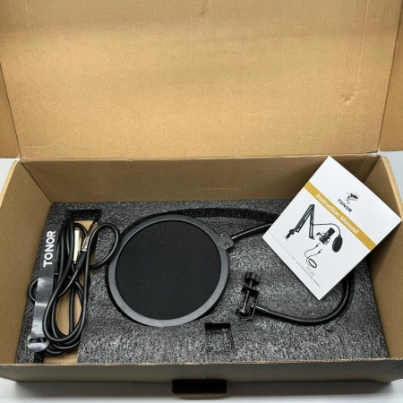 TONOR T20 XLR mikrofon kondensatorowy z ramieniem