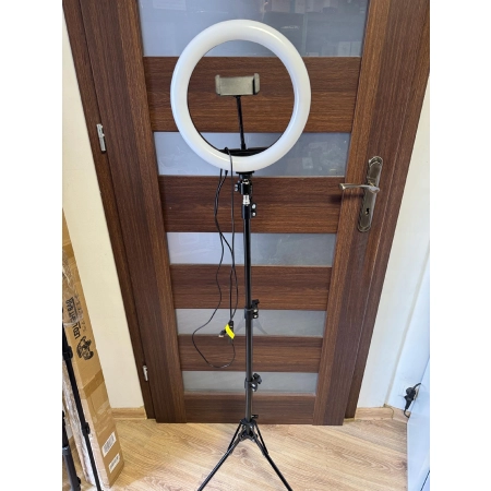 Lampa pierścieniowa RingLight 10cali RGB na statywie