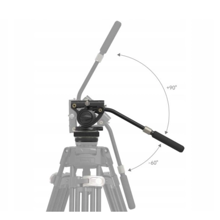 Olejowa głowica statywowa video SmallRig max 10kg Manfrotto 501PL DJI RS2