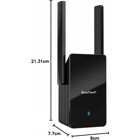 Wzmacniacz WiFi 6 BrosTrend 3000Mb/s 2200m gigabit AX3000