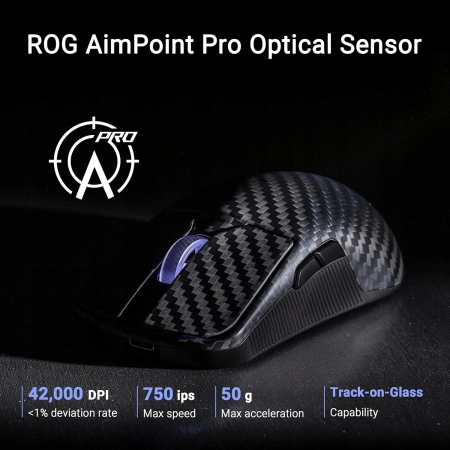 Asus Rog Harpe Ace Extreme mysz bezprzewodowa 47000dpi 5 przycisków