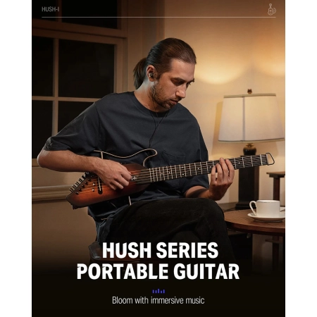 Donner Hush I Sunburst EC1783 Gitara elektroakustyczna