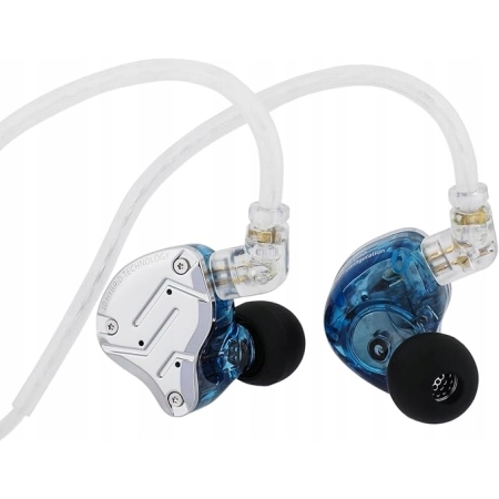 Linsoul KZ ZS10 Pro słuchawki douszne HiFi 4BA+1DD z odłączanym kablem