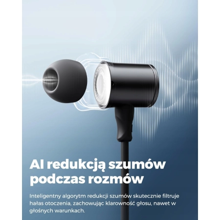 SOUNDPEATS Q40 HD Bezprzewodowe Słuchawki Hi-Res Audio z LDAC, 20H baterii
