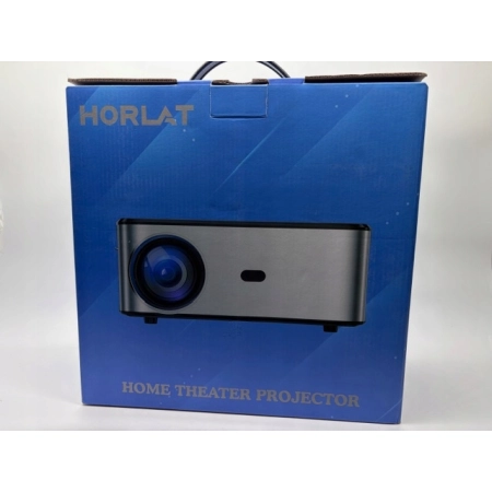 Projektor HORLAT T02 LED Wbudowany Głośnik 4K ANDROID SMART Biały