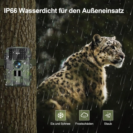 FOTOPUŁAPKA KAMERA LEŚNA MYŚLIWSKA 4K Video Lutranstra Wildlife PR5000