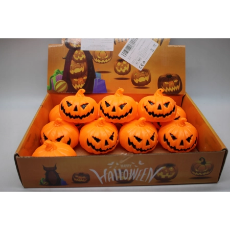 LAMPKA Dynia LED Halloween dekoracja pomarańczowa lampion 12szt