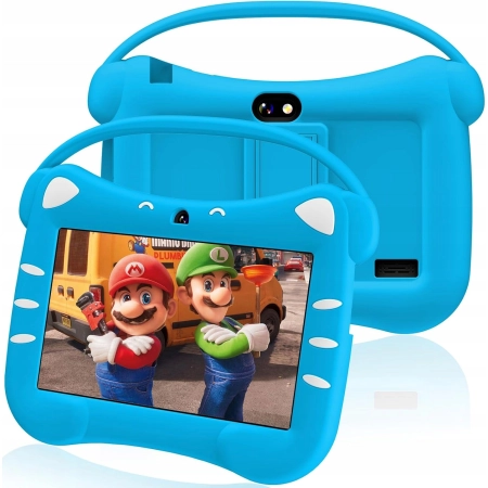 Tablet VESWWE dla dzieci z systemem Android 11, 7 cali, z etui ochronnym